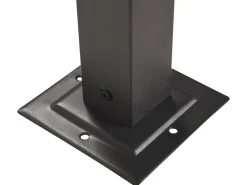 Lysthus LED PARGA Metal 310 cm 310 cm Mørkegrå