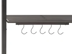 Lysthus NARO Metal 240 cm 148 cm Grå