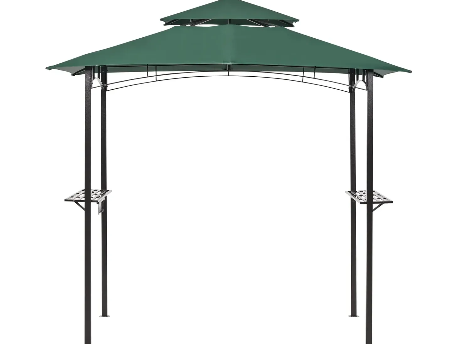 Lysthus NARO Metal 240 cm 148 cm Mørkegrøn