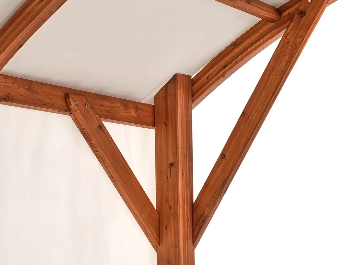Lysthus SCOPELLO Ædelgran 303 cm 300 cm Brun/beige
