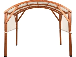 Lysthus SCOPELLO Ædelgran 303 cm 300 cm Brun/beige