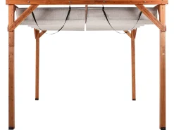 Lysthus VILLAROSA Ædelgran 320 cm 380 cm Brun/beige