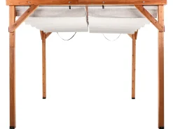 Lysthus VILLAROSA Ædelgran 320 cm 380 cm Brun/beige
