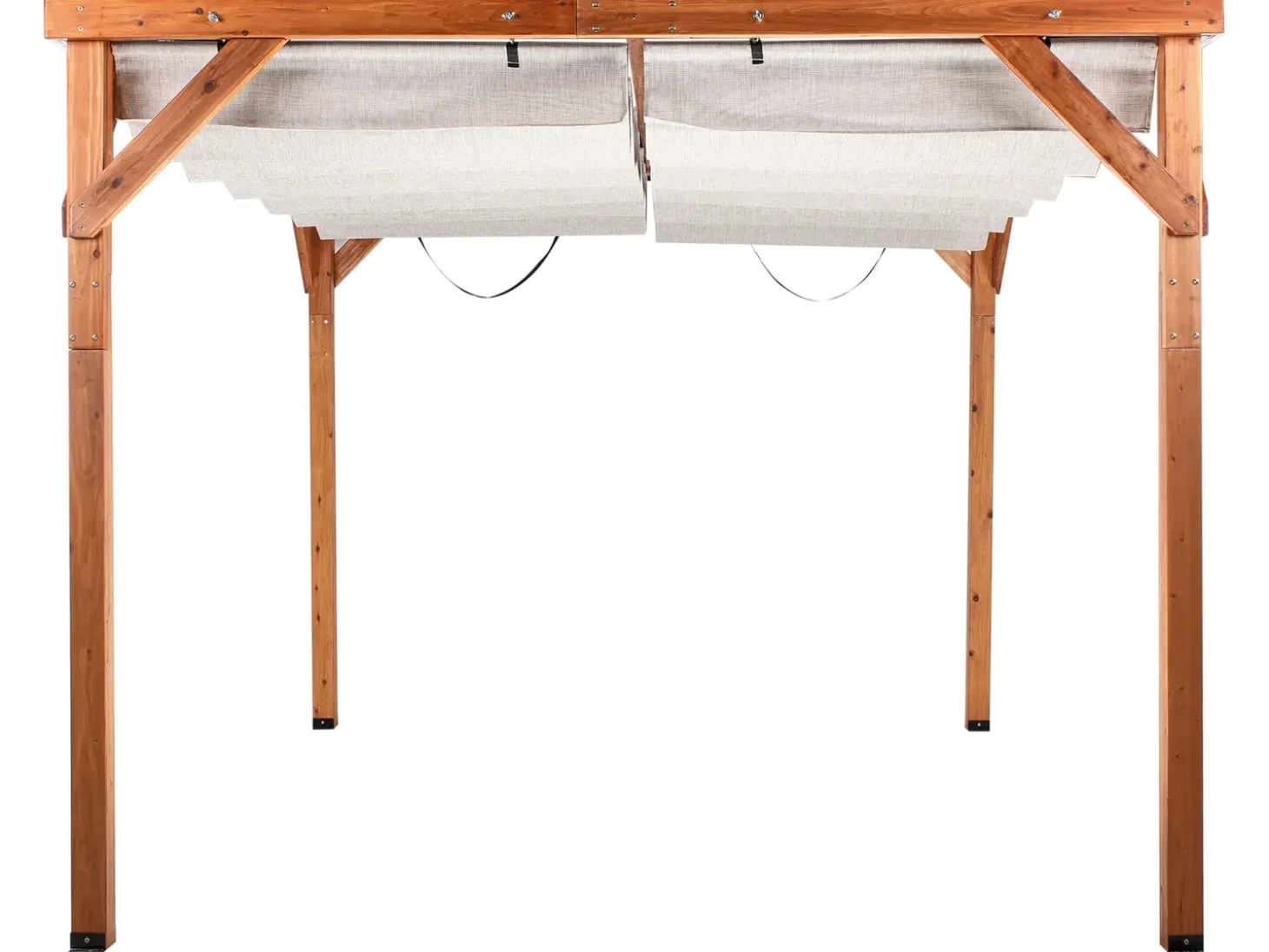 Lysthus VILLAROSA Ædelgran 320 cm 380 cm Brun/beige