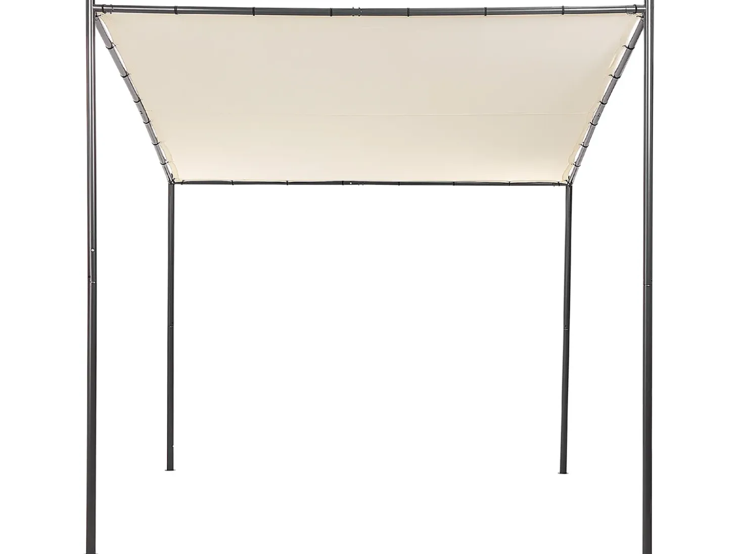 Lysthus VIMINO Metal 282 cm 294 cm Beige