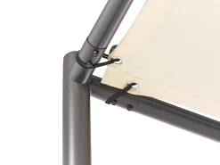 Lysthus VIMINO Metal 282 cm 294 cm Beige