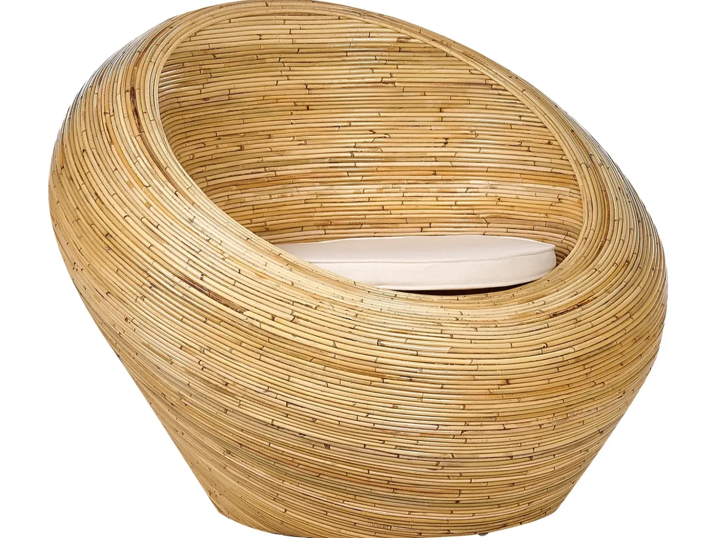 MAIORI 4 personers havesofasæt Naturlig Rattan
