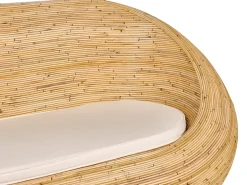 MAIORI 4 personers havesofasæt Naturlig Rattan