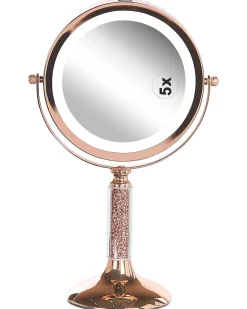 Makeup spejl LED BAIXAS Rosa guld