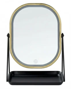 Makeup spejl LED DORDOGNE Guld