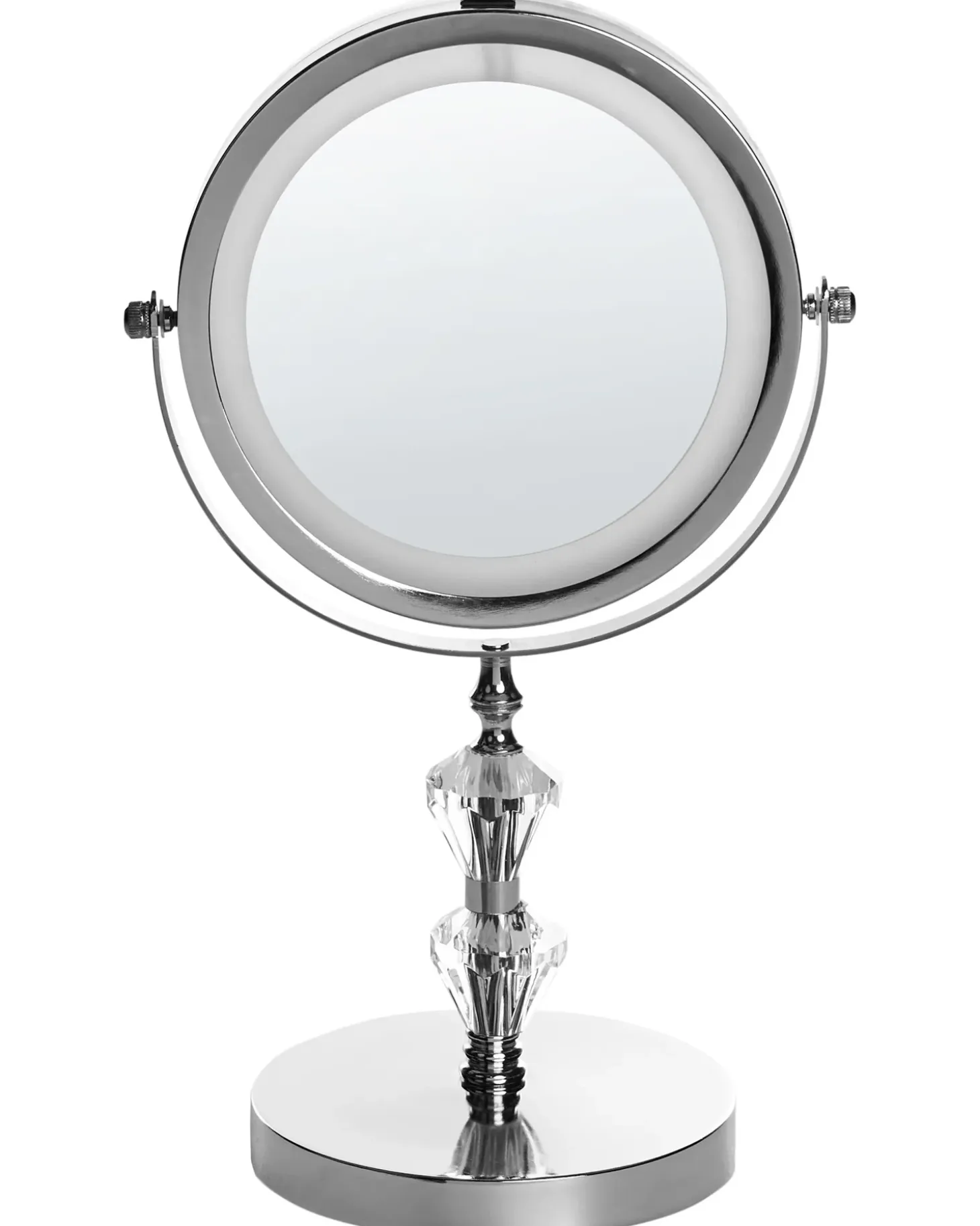 Makeup spejl LED LAON Sølv
