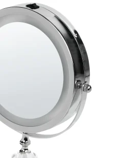 Makeup spejl LED LAON Sølv
