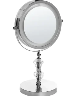 Makeup spejl LED LAON Sølv