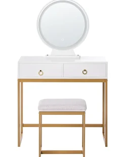 Makeup Bord AUXON LED Hvid