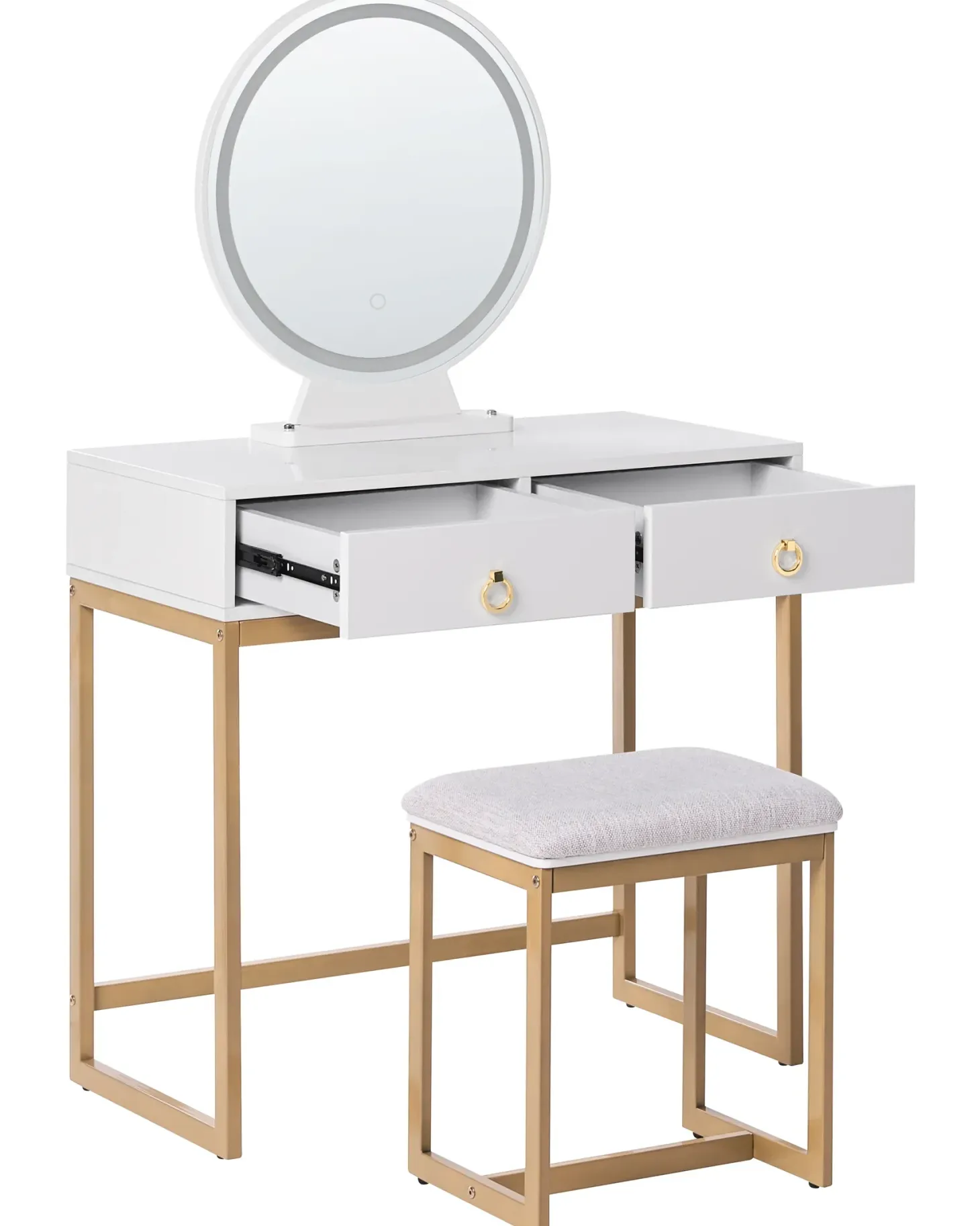 Makeup Bord AUXON LED Hvid