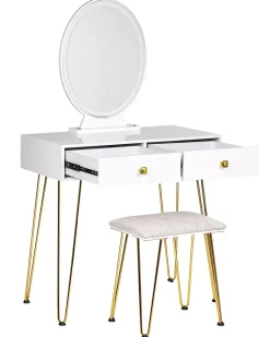 Makeup Bord CAEN LED Hvid