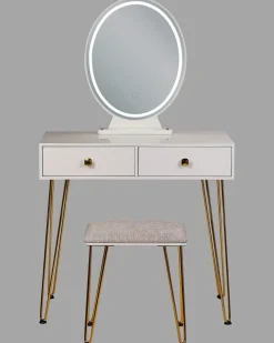 Makeup Bord CAEN LED Hvid
