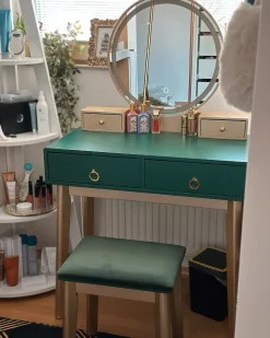 Makeup Bord FEDRY LED Smaragdgrøn
