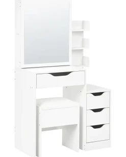 Makeup Bord GATINEAU Hvid