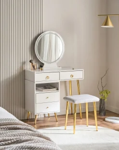 Makeup Bord YVES LED Hvid