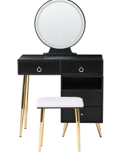 Makeup Bord YVES LED Sort