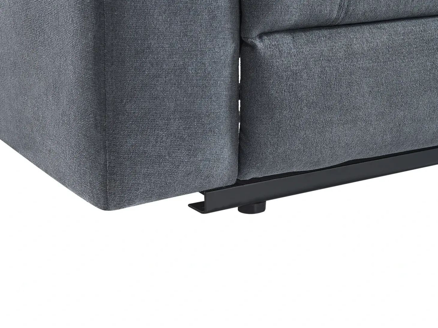 Manuel recliner hjørnesofa 5 personers ROKKE Grå Venstrevendt