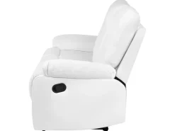 Manuel recliner sofa 3 personers BERGEN Kunstlæder Hvid