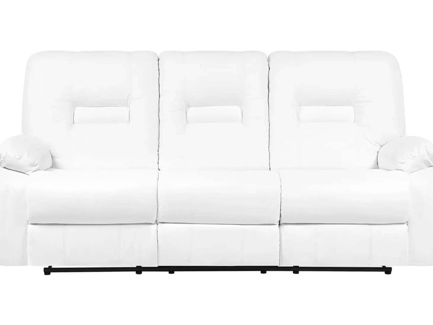 Manuel recliner sofa 3 personers BERGEN Kunstlæder Hvid