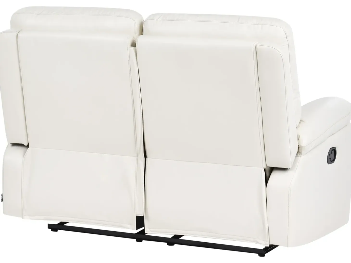 Manuel recliner sofa 2 personers BERGEN Kunstlæder Hvid