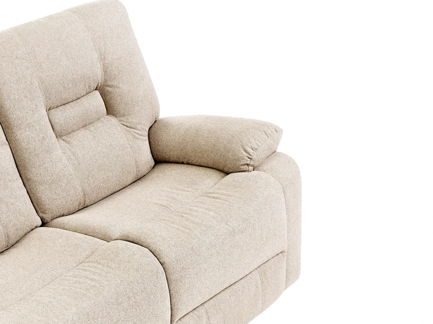 Manuel recliner sofa 3 personers BERGEN Beige
