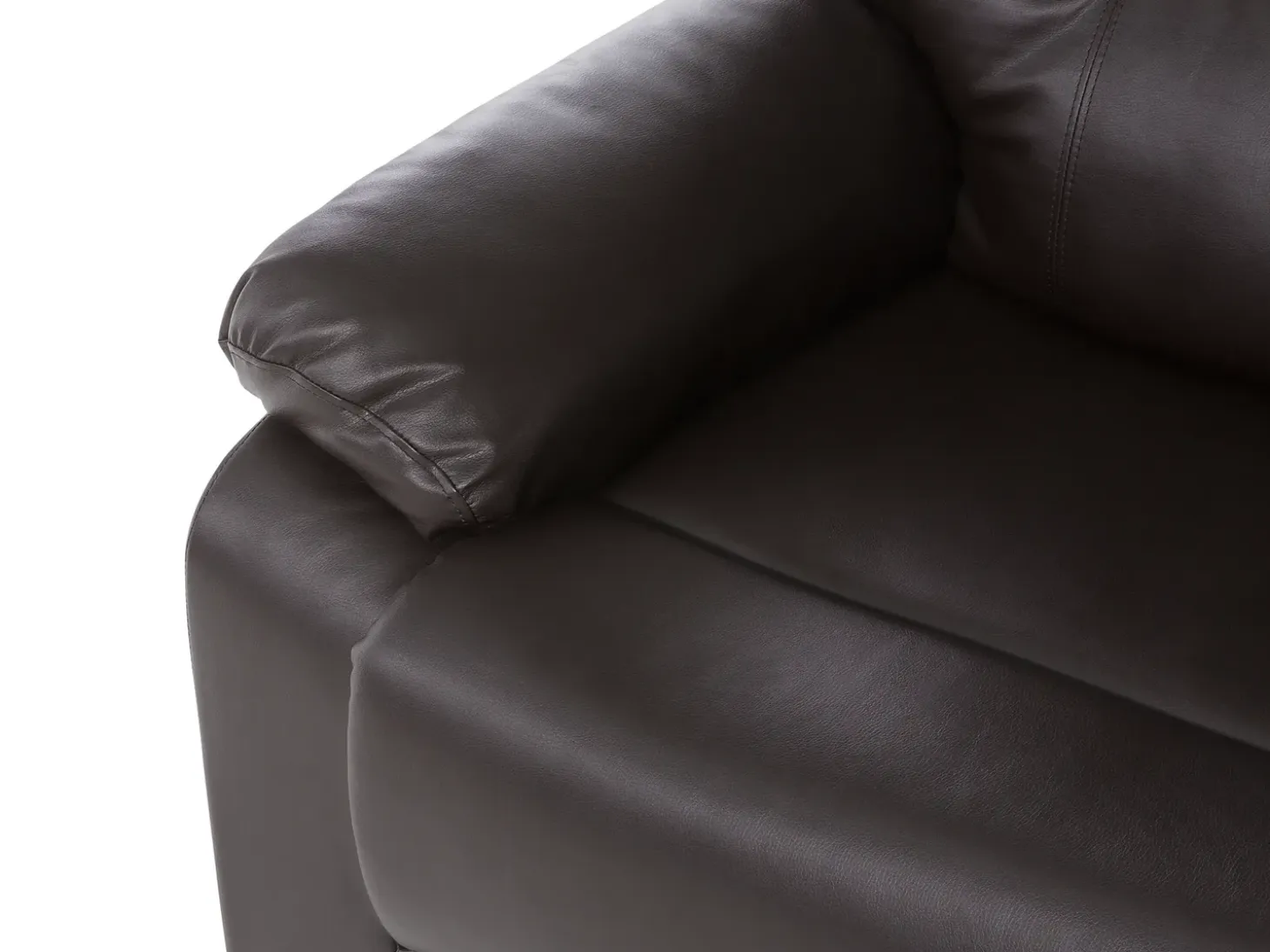 Manuel recliner sofasæt 6 personers BERGEN Kunstlæder Brun