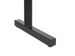 Manuelt justerbart gamingbord DURBIN Sort 120 cm 60 cm RGB LED