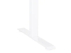 Manuelt justerbart hæve sænkebord DESTINES Hvid 160 cm 72 cm