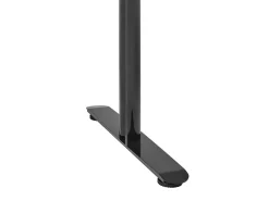Manuelt justerbart hæve sænkebord DESTINAS Brun/sort 120 cm 72 cm