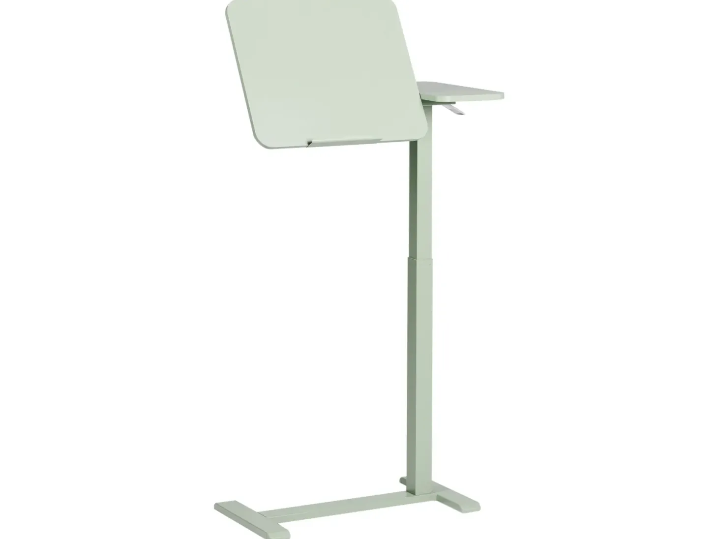 Manuelt justerbart hæve sænkebord til bærbar computer SCHOLA Lysegrøn 70 cm 40 cm