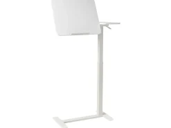 Manuelt justerbart hæve sænkebord til bærbar computer SCHOLA Hvid 70 cm 40 cm