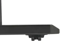Manuelt justerbart hæve sænkebord til bærbar computer SCHOLA Brun/sort 70 cm 40 cm
