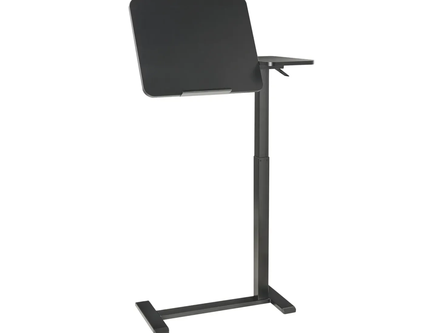 Manuelt justerbart hæve sænkebord til bærbar computer SCHOLA Sort 70 cm 40 cm