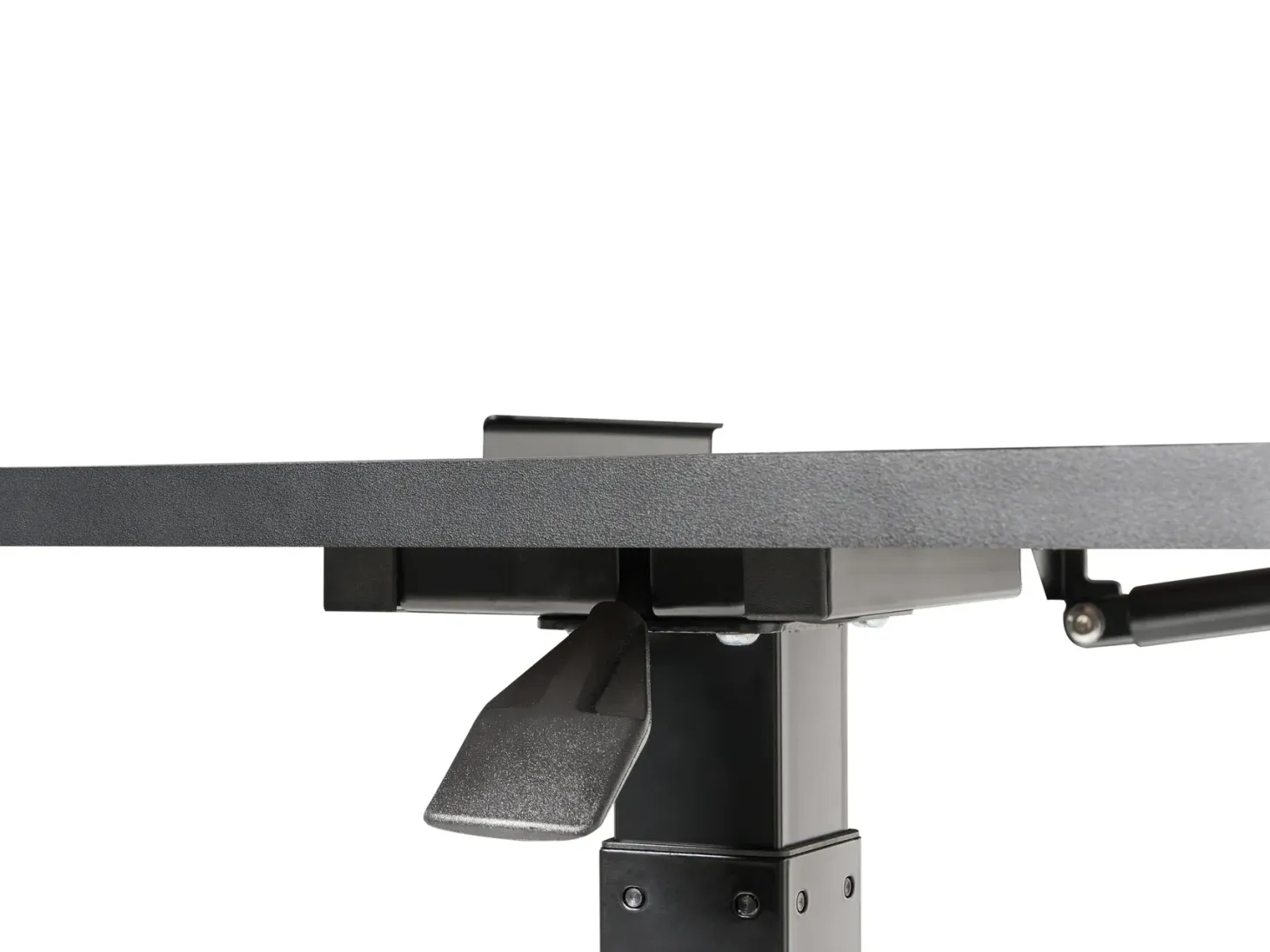 Manuelt justerbart hæve sænkebord til bærbar computer SCHOLA Sort 70 cm 40 cm