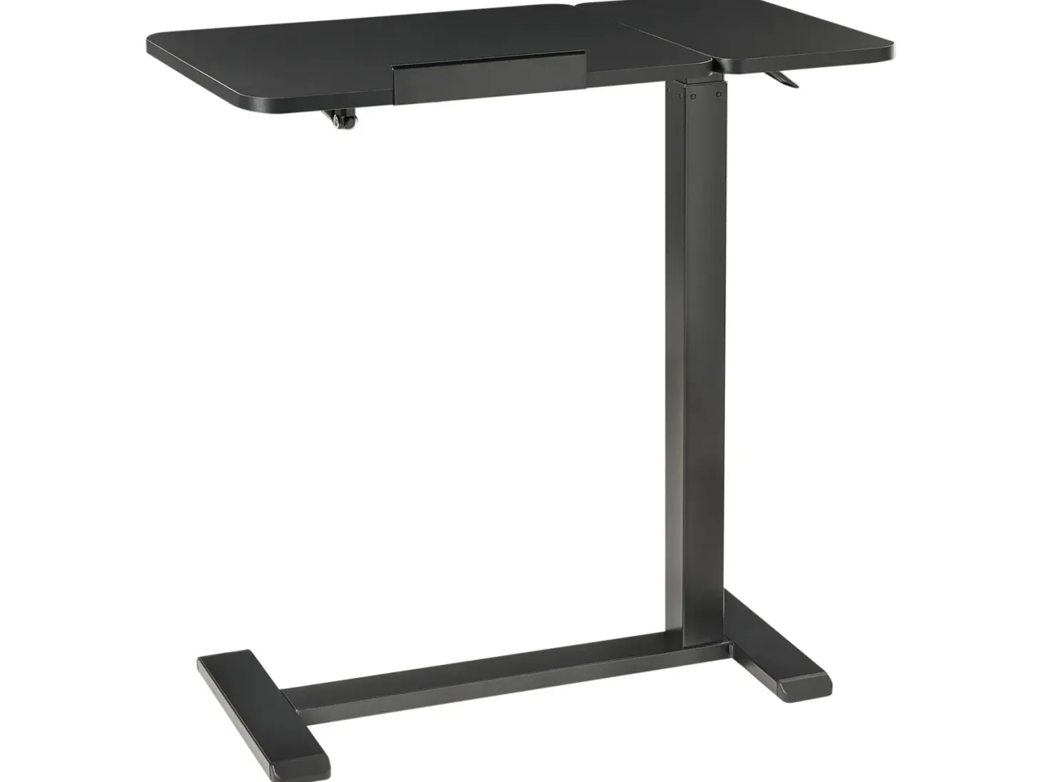 Manuelt justerbart hæve sænkebord til bærbar computer SCHOLA Sort 70 cm 40 cm