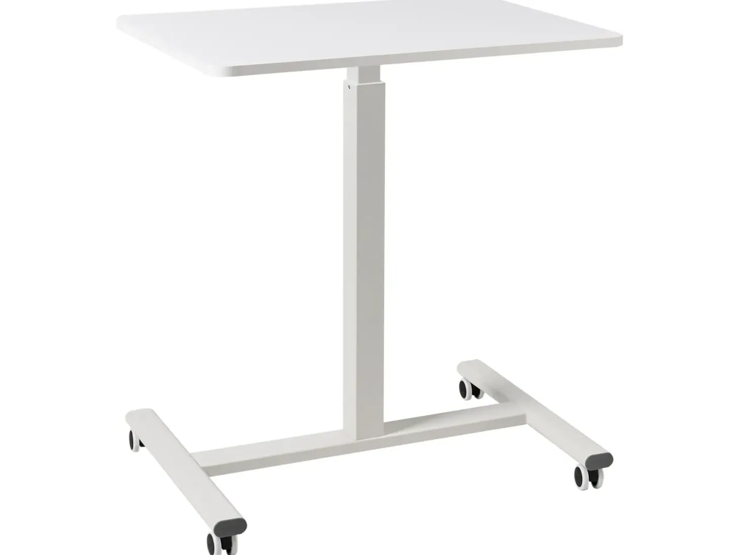 Manuelt justerbart hæve sænkebord til bærbar computer ACADEMIA Hvid 65 cm 48 cm