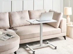Manuelt justerbart hæve sænkebord til bærbar computer ACADEMIA Hvid 65 cm 48 cm