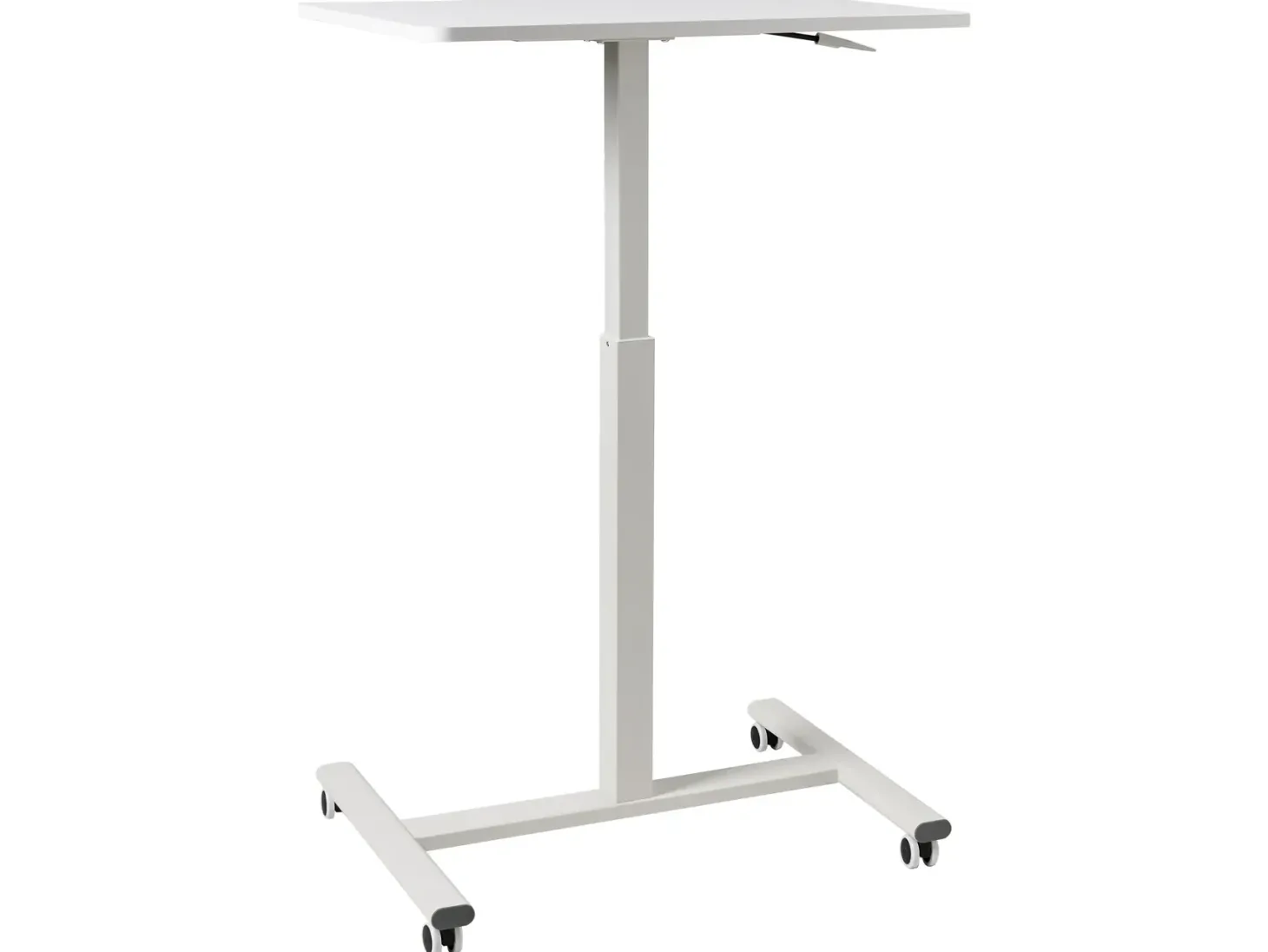 Manuelt justerbart hæve sænkebord til bærbar computer ACADEMIA Hvid 65 cm 48 cm