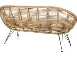 MARATEA/CESENATICO 3 personers Loungesæt med bord Naturlig Rattan