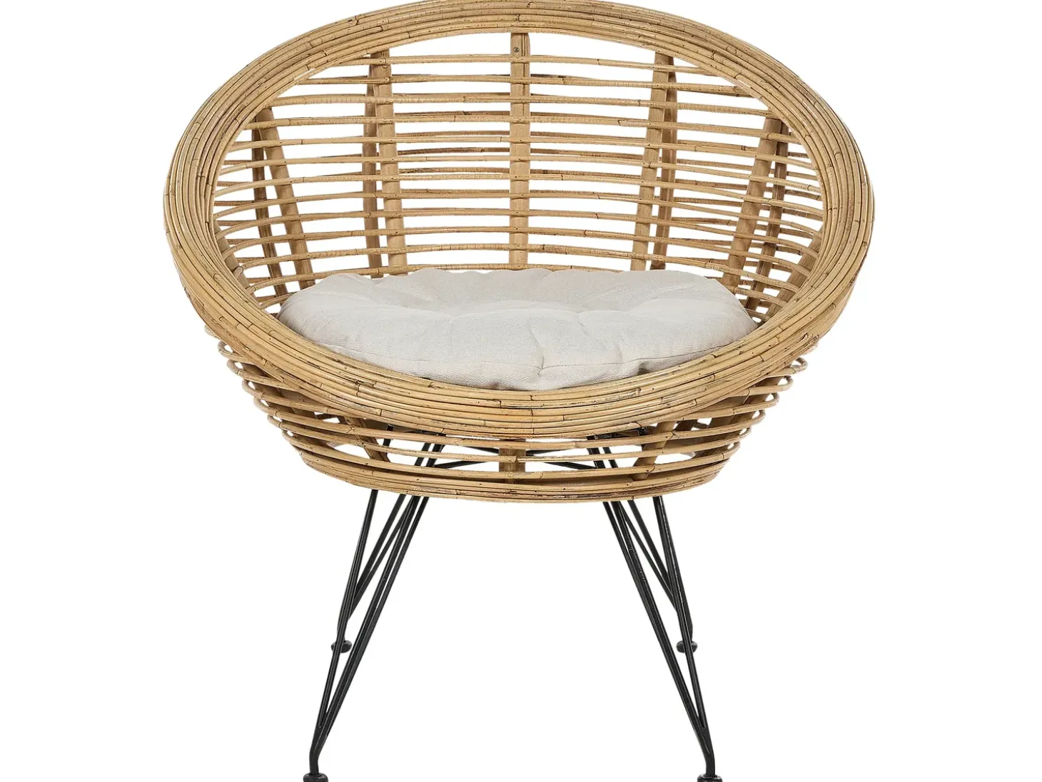 MARATEA/CESENATICO 3 personers Loungesæt med bord Naturlig Rattan