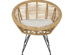 MARATEA/CESENATICO 3 personers Loungesæt med bord Naturlig Rattan