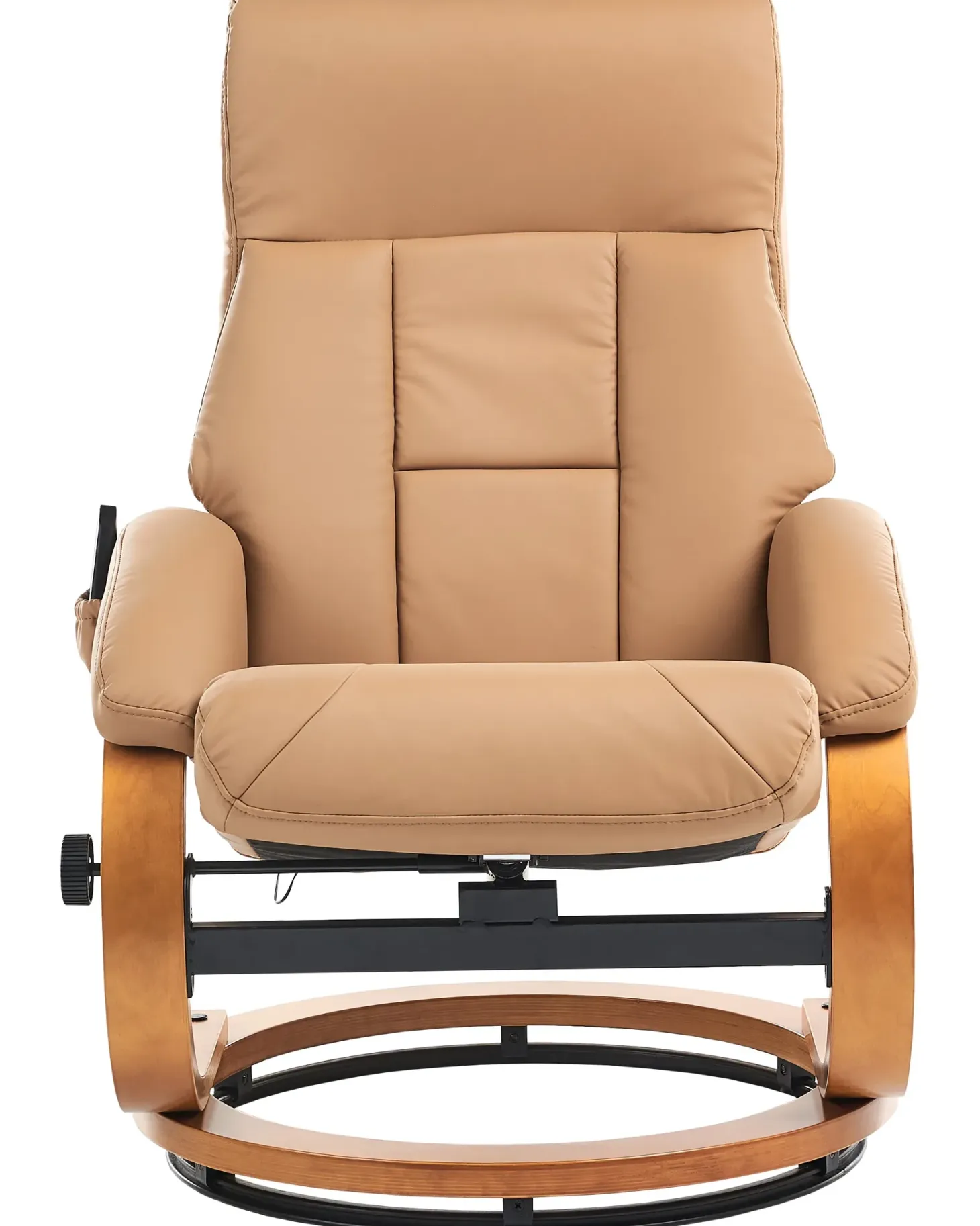 Massagestol FORCE med fodskammel Kunstlæder Sand Beige