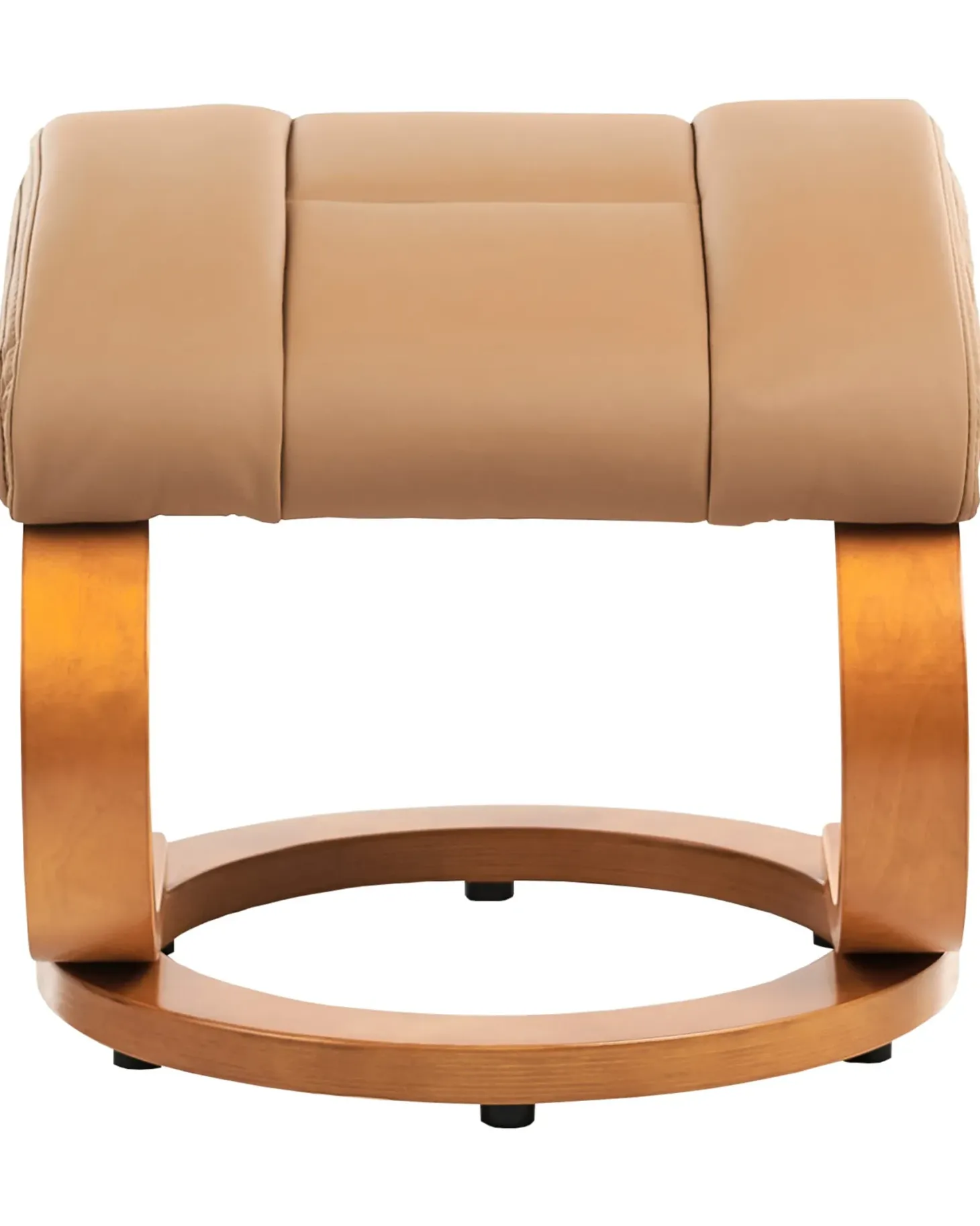 Massagestol FORCE med fodskammel Kunstlæder Sand Beige
