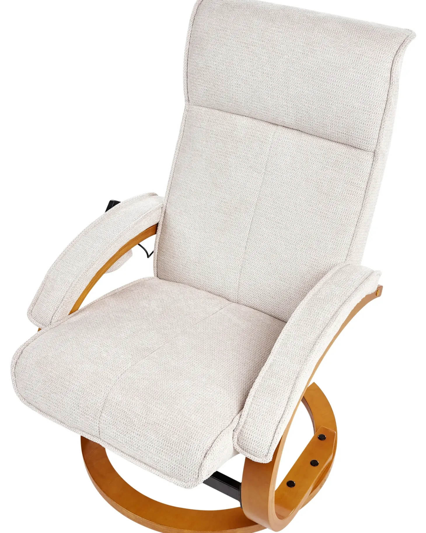 Massagestol HERO med fodskammel Lys Beige