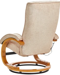 Massagestol HERO med fodskammel Beige